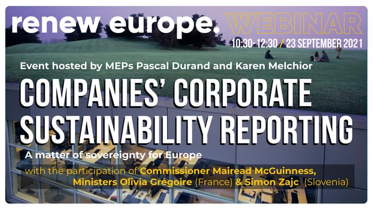 210923 Companies Corporate Sustainability Reporting webinar