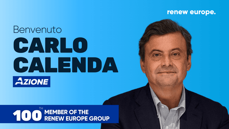 Carlo Calenda 100th MEP Twitter