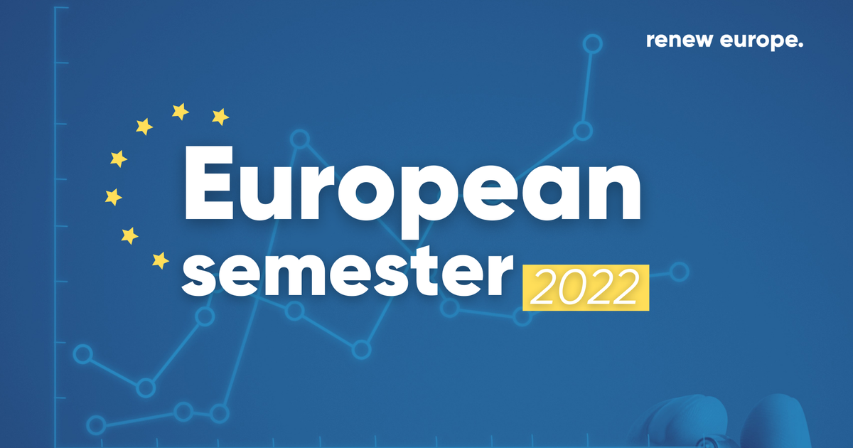European Semester must consider the impact of the… - Renew Europe