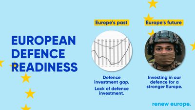 EU defence readiness PR