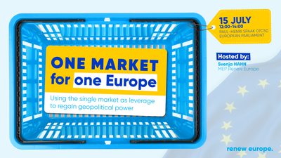 One market for one Europe landscape