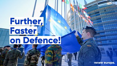 Further faster on defence PR