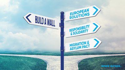 Migration wall landscape witohu