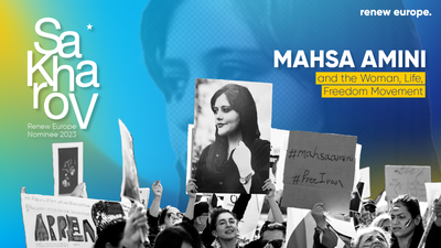 Sakharov prize Mahsa Amini landscape