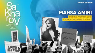 Sakharov prize Mahsa Amini winner landscape