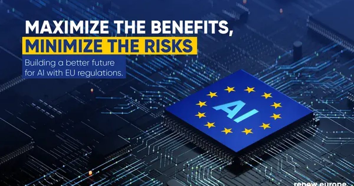 Ai Act Eu First In The World To Set In Place Real Renew Europe Ai Act Eu First In The World To Set In Place Real Renew Europe