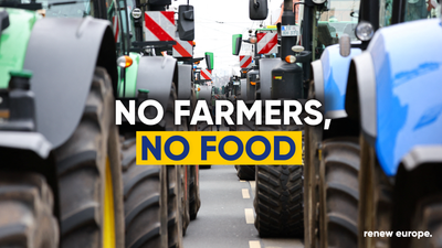 Farmers protest landscape