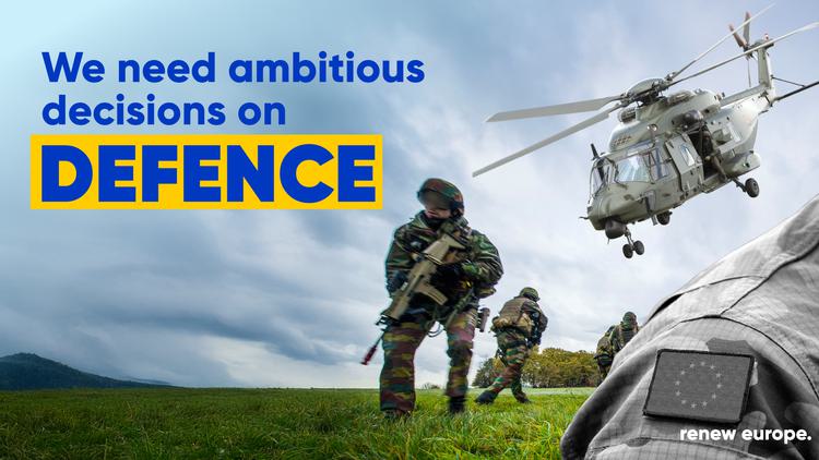 Ambitious decisions on Defence PR